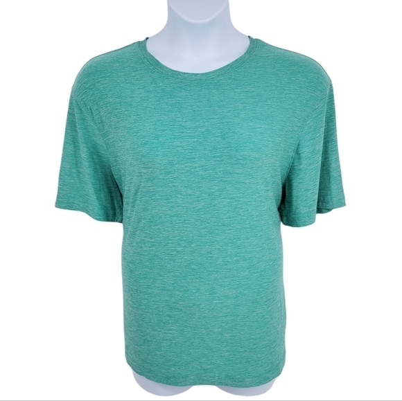 Leg3nd Active Short Sleeve Teal T-shirt Made in Egypt Size XL - Picture 3 of 10